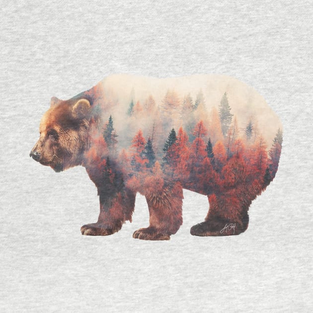 Bear - Double Exposure by lunaroveda